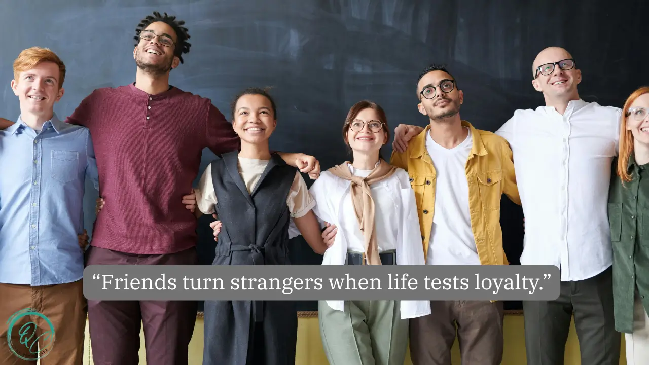 Friends Depend on Situation