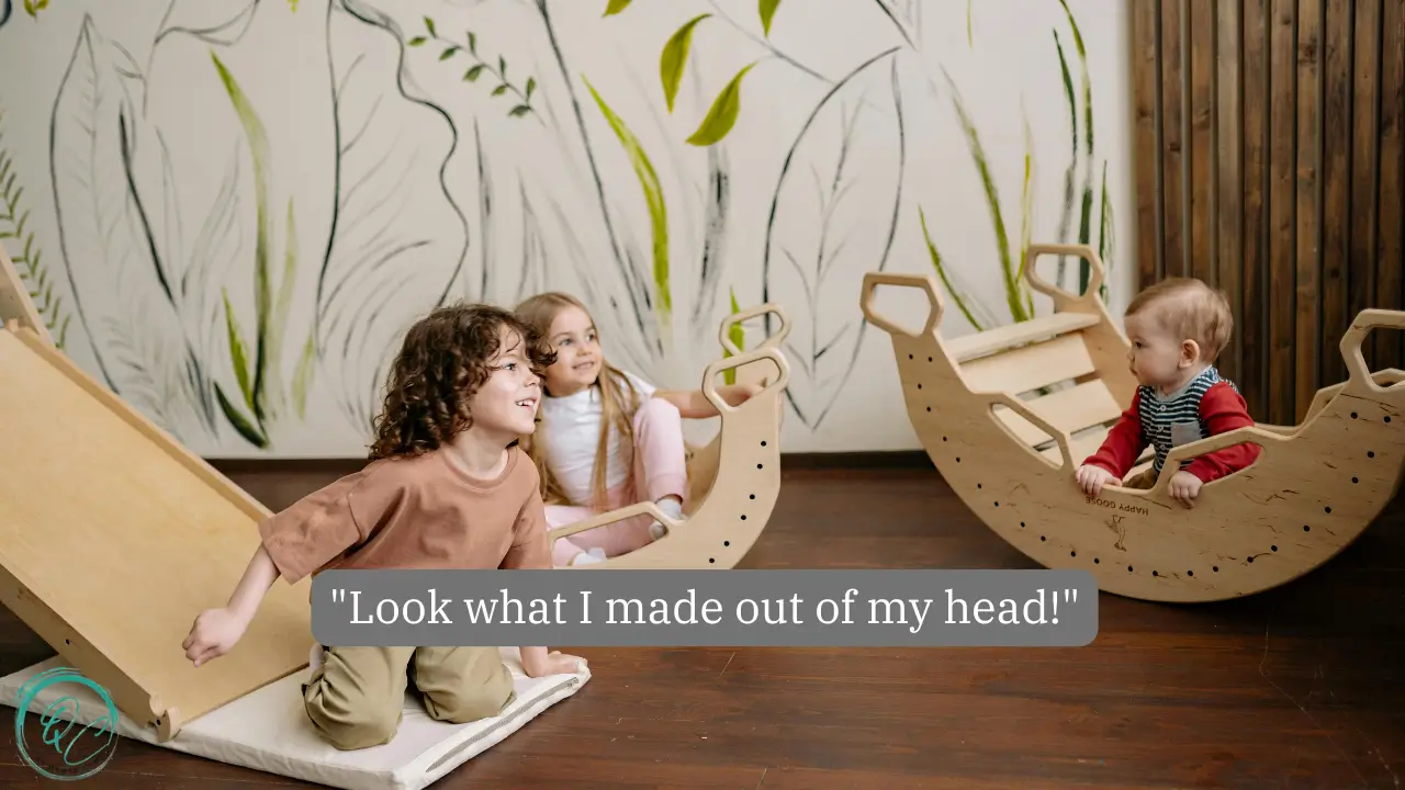 Happy Playing Kids Quotes Short