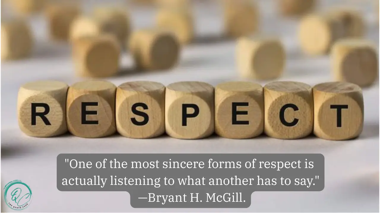 Respect in Relationships Quotes