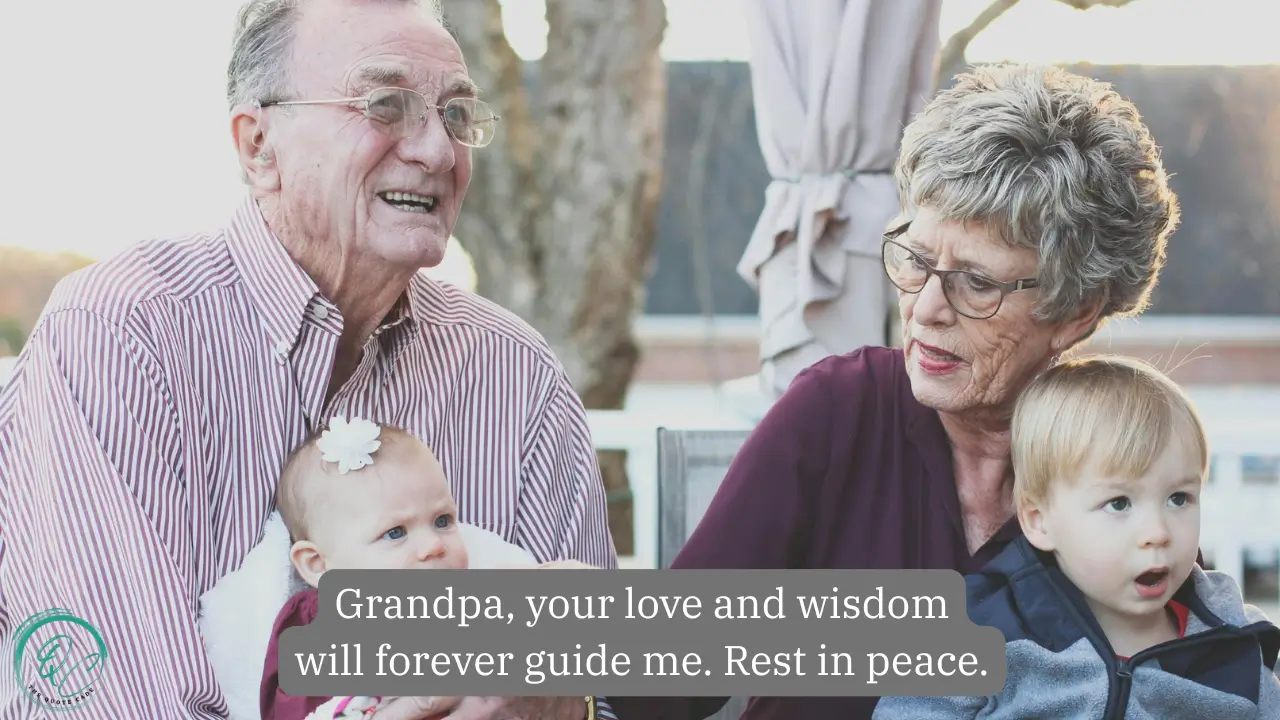Short Messages for a Grandfather Who Passed Away