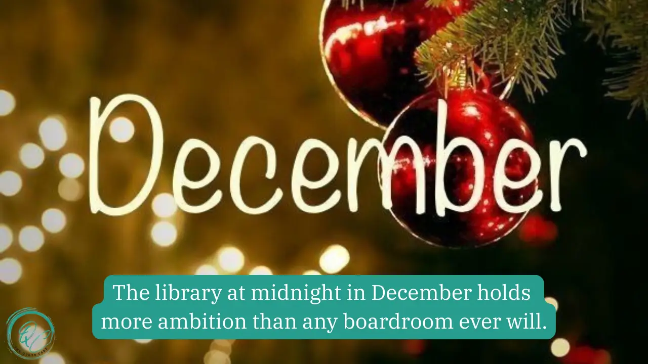  December Motivational Quotes for Students