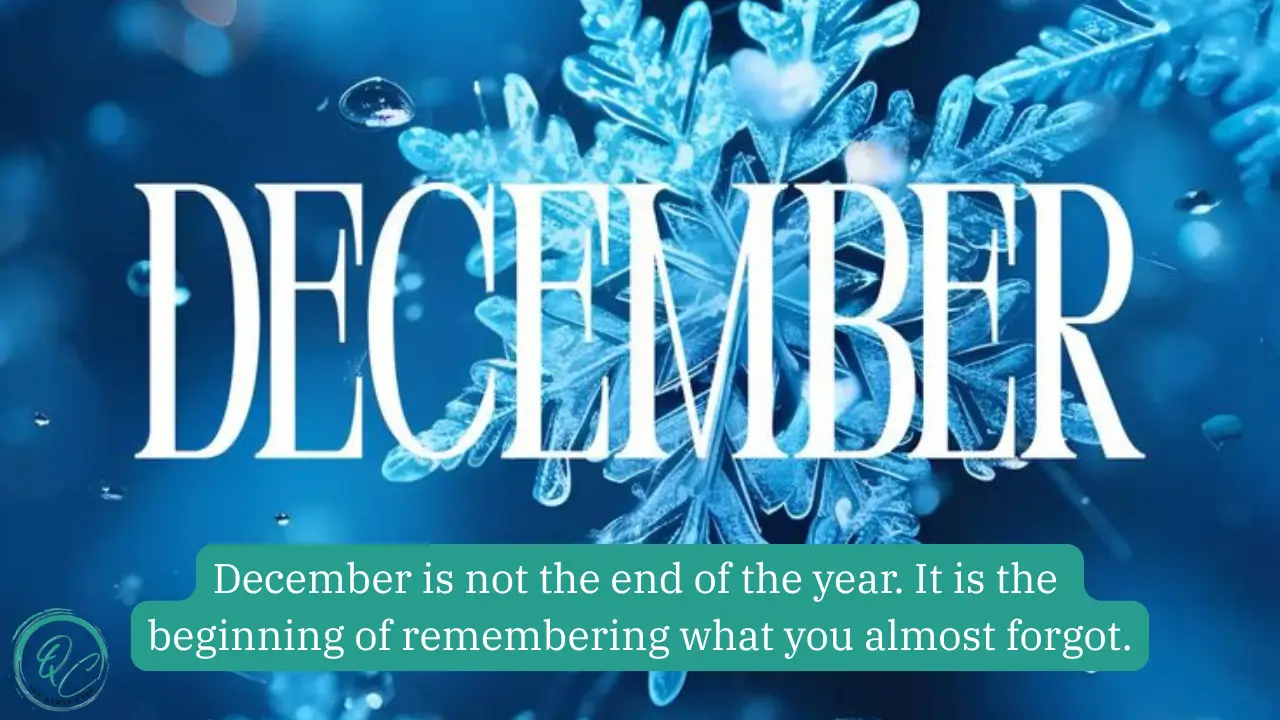 Famous Quotes About December 