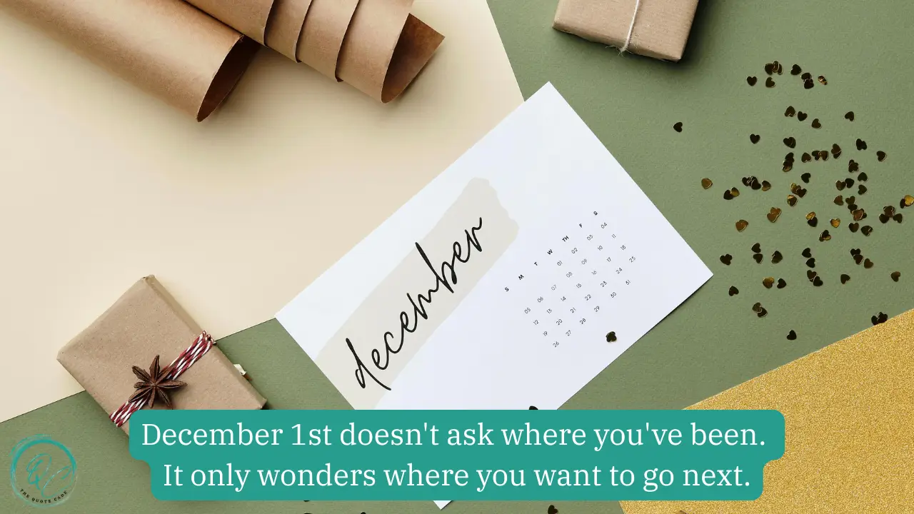 Happy 1st December Quotes