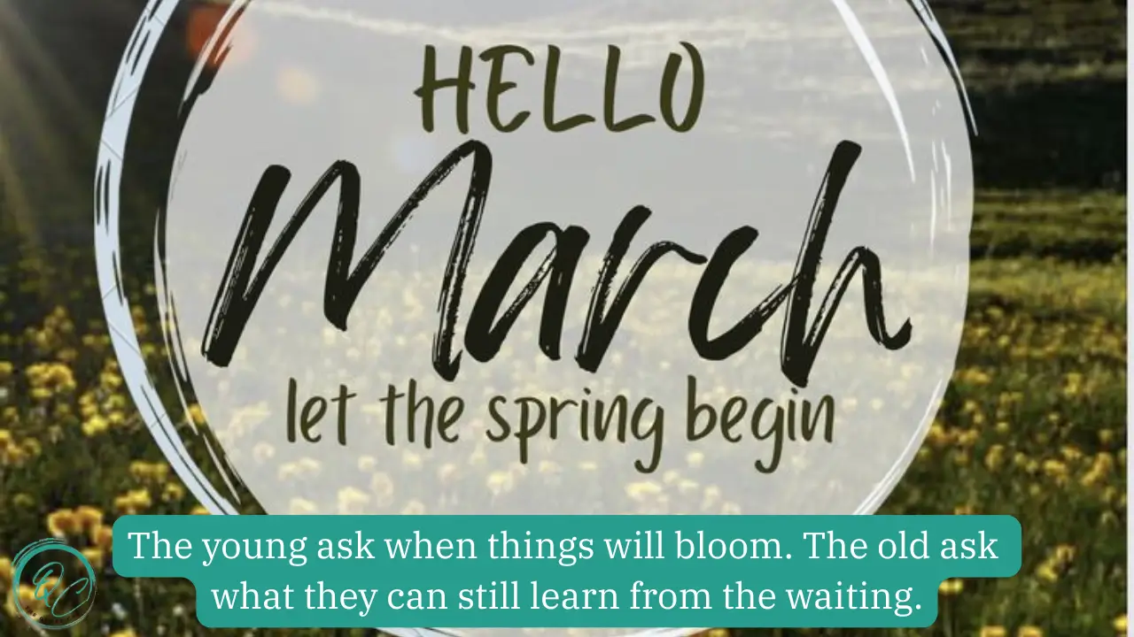 March Quotes from Inspiring People
