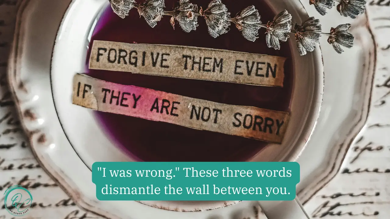 Short Forgiveness Quotes