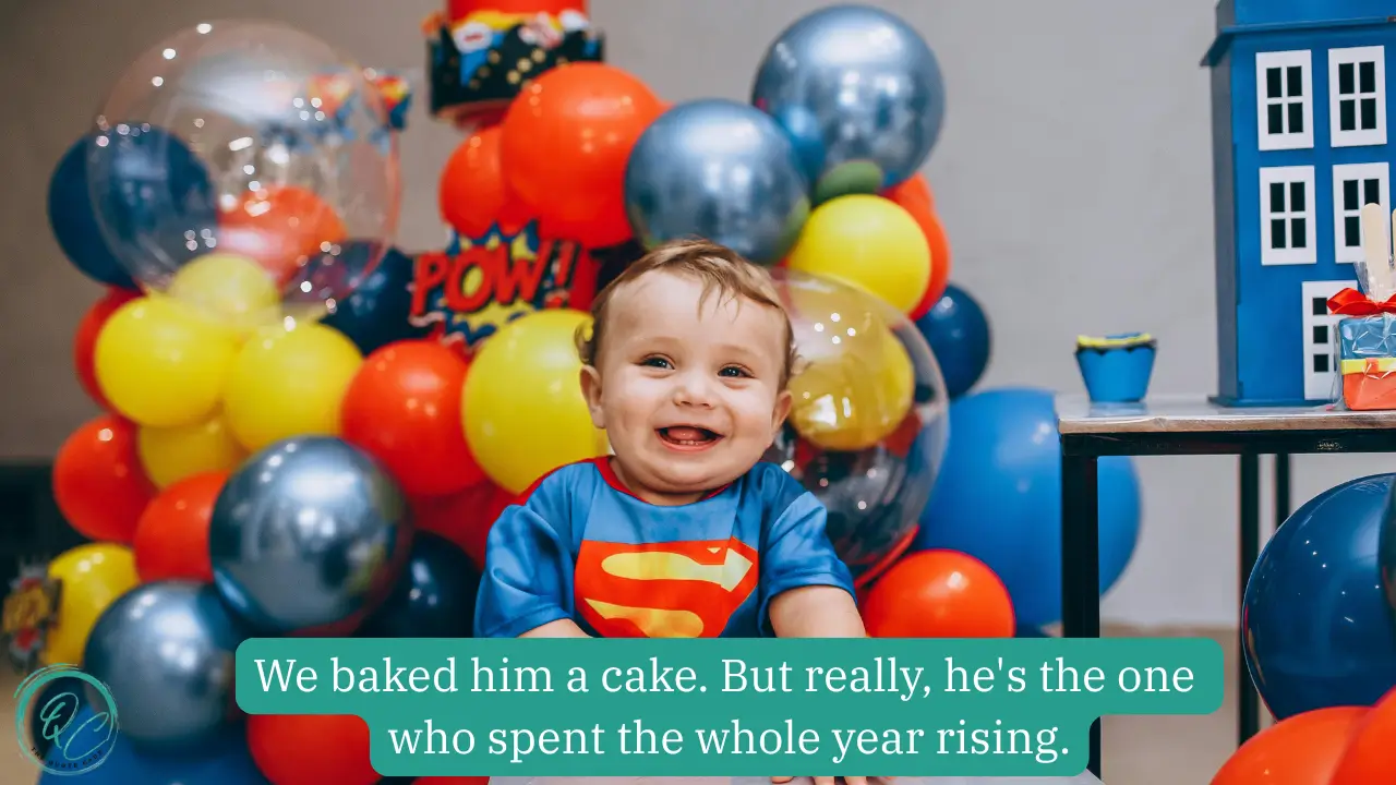 First Birthday Quotes For Baby Boy