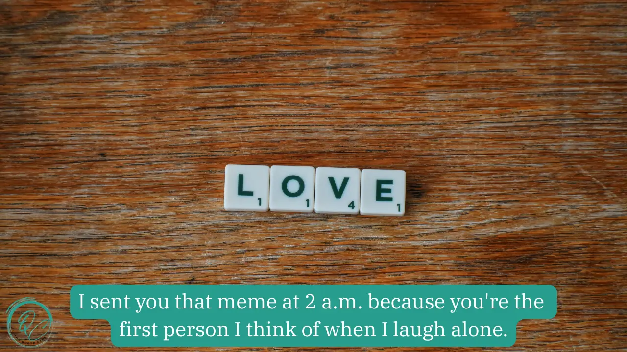 Say “I love you” Without Saying it in a Text