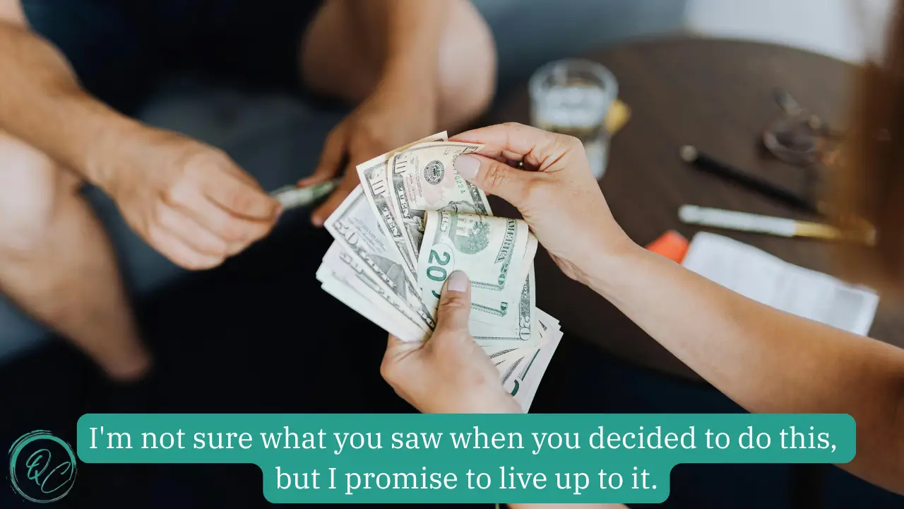 Thank You for the Money Text Message