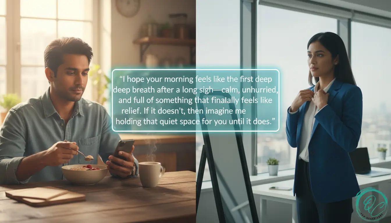 Cute Good Morning Paragraphs for Her