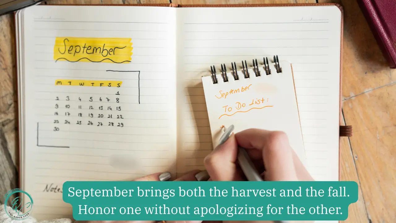Inspirational September Quotes to Honor All the Month Brings   
