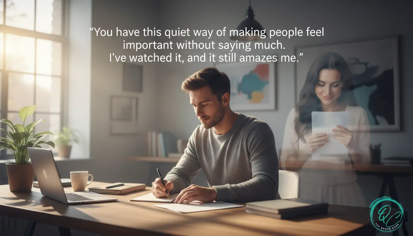 Messages That Touch Her Heart