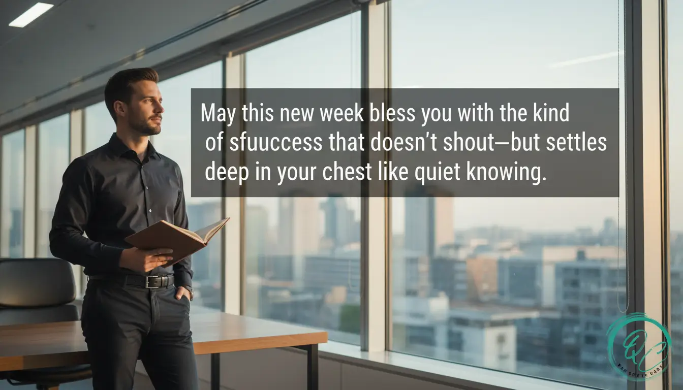 New Week Monday Blessings for Success and Growth