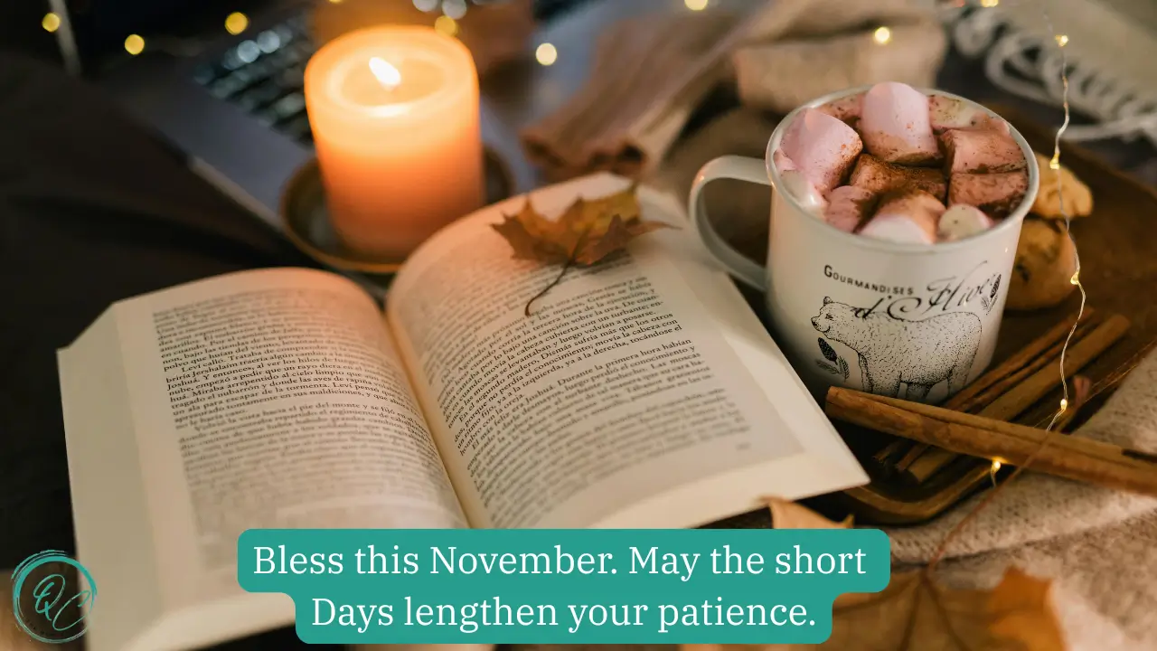  November Blessing Quotes