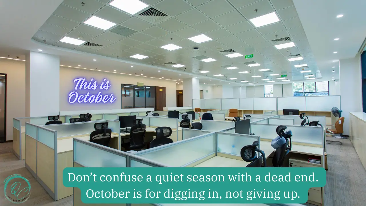 October Motivational Quotes For Work 