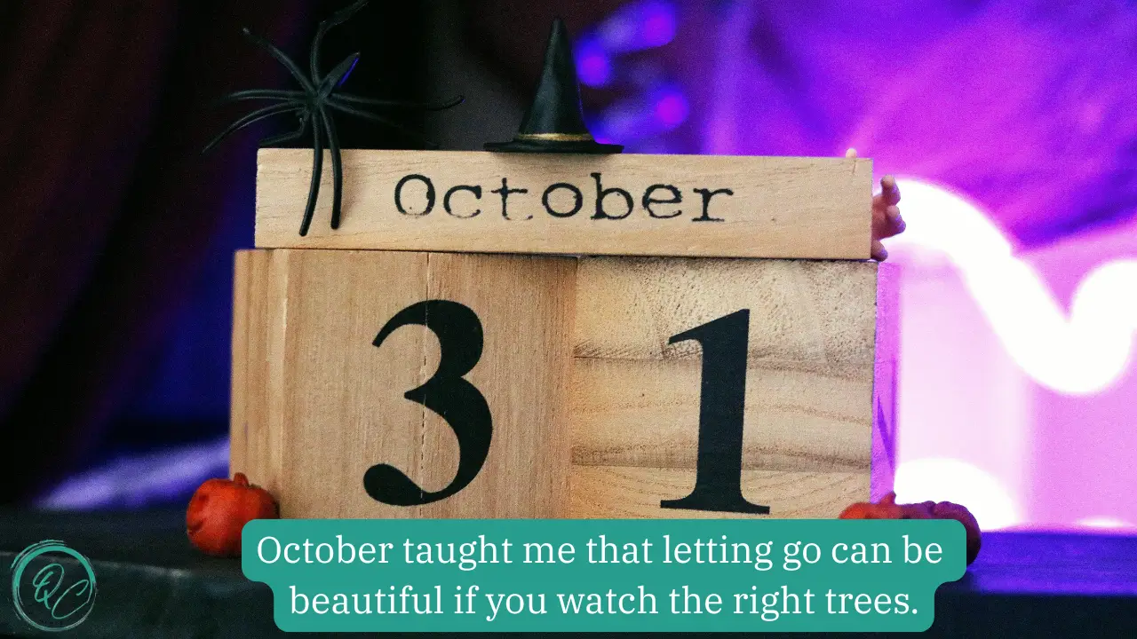 October Quotes For Instagram