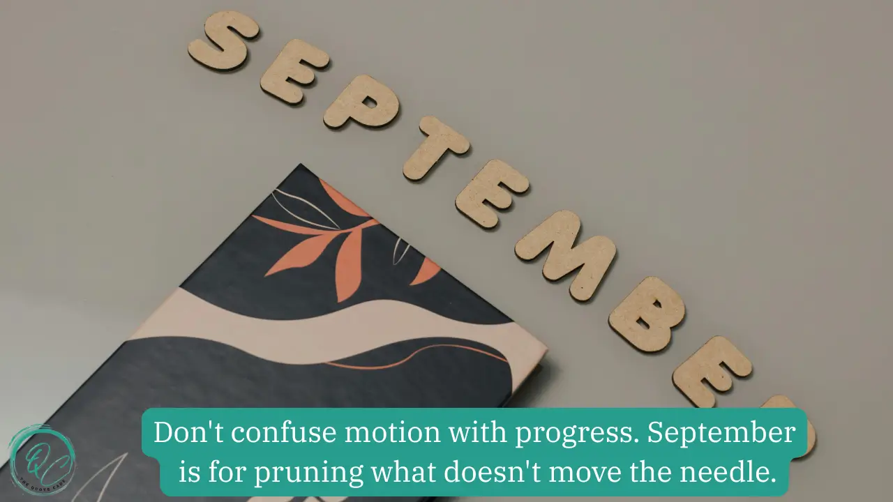 September Motivational Quotes For Work