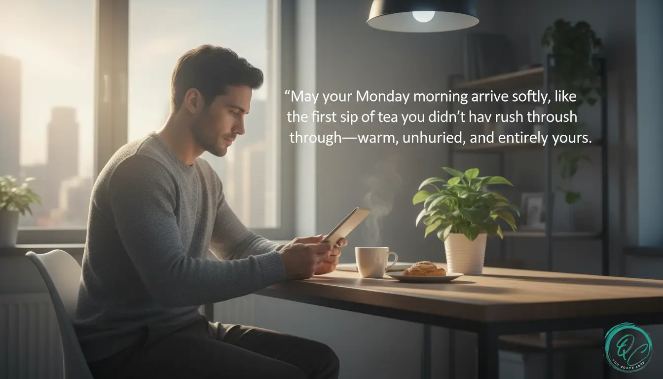 Sweet Good Morning Monday Wishes