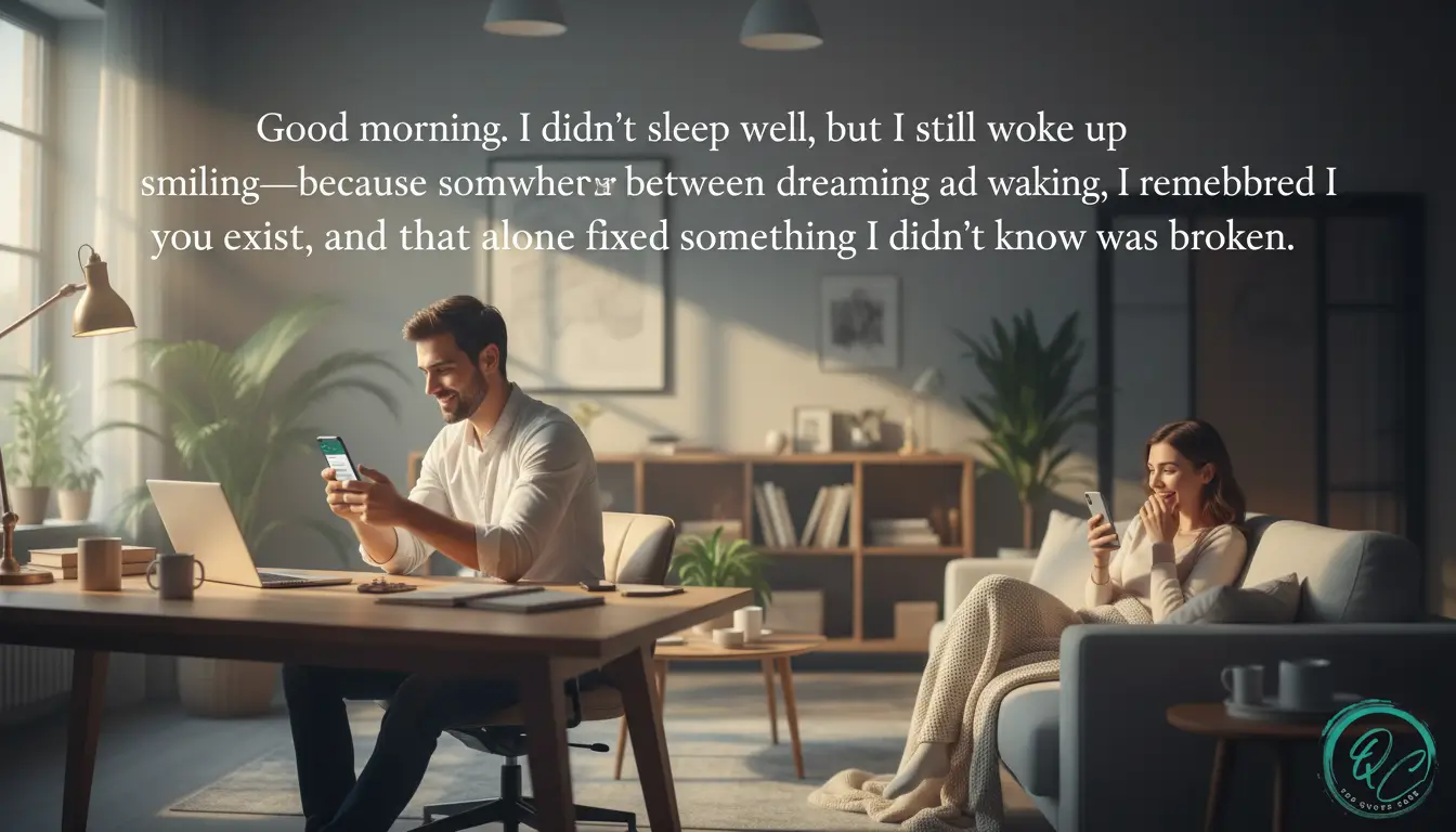 Sweet Good Morning Text Messages to Start Her Day