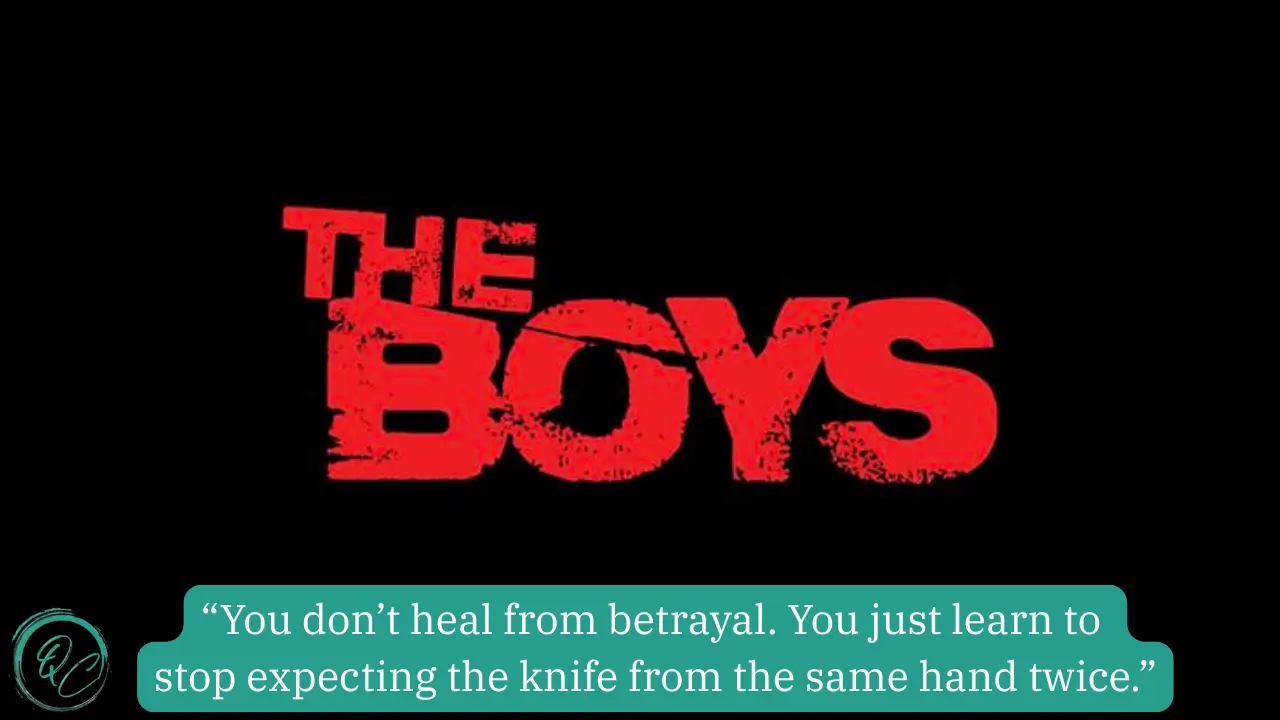 The Boys Quotes Season 1 Quotes