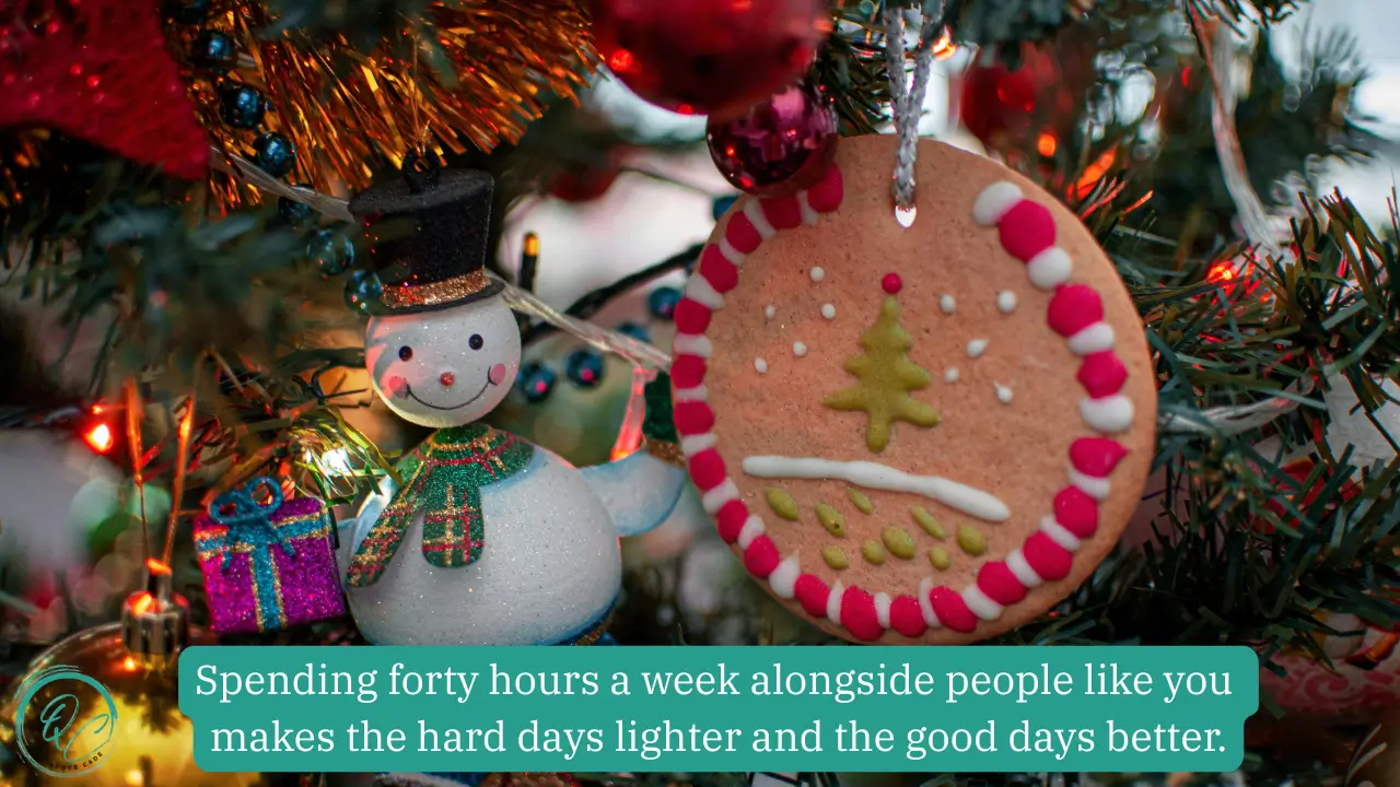 Christmas Card Messages for Coworkers