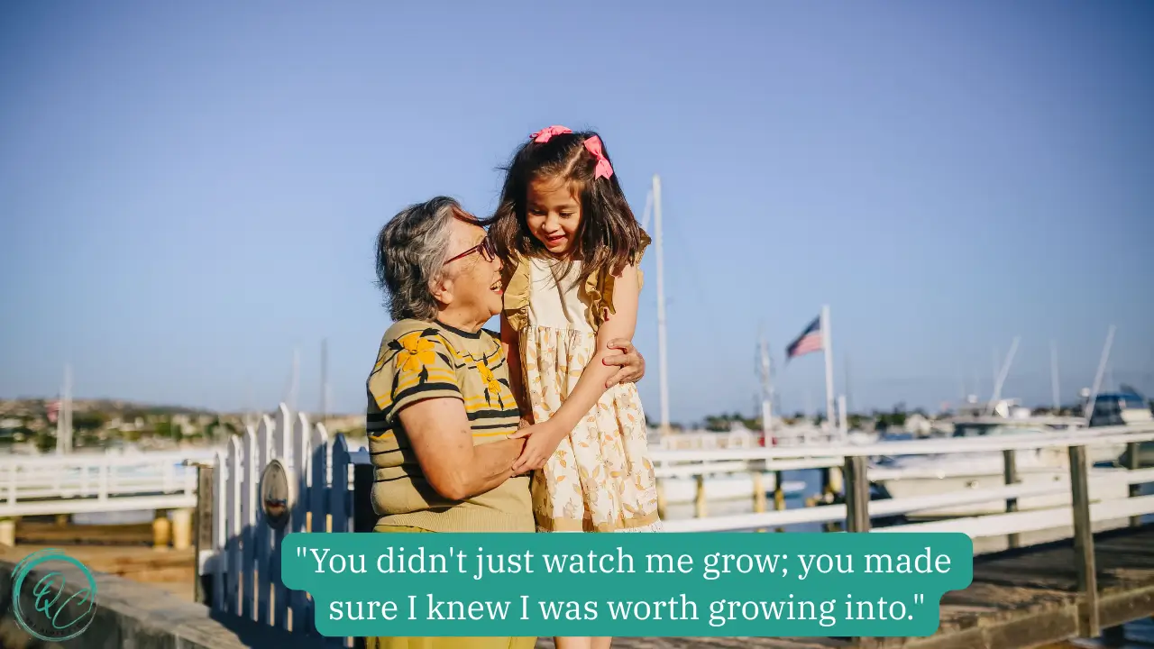 Grandma and Grandchild Bond Quotes