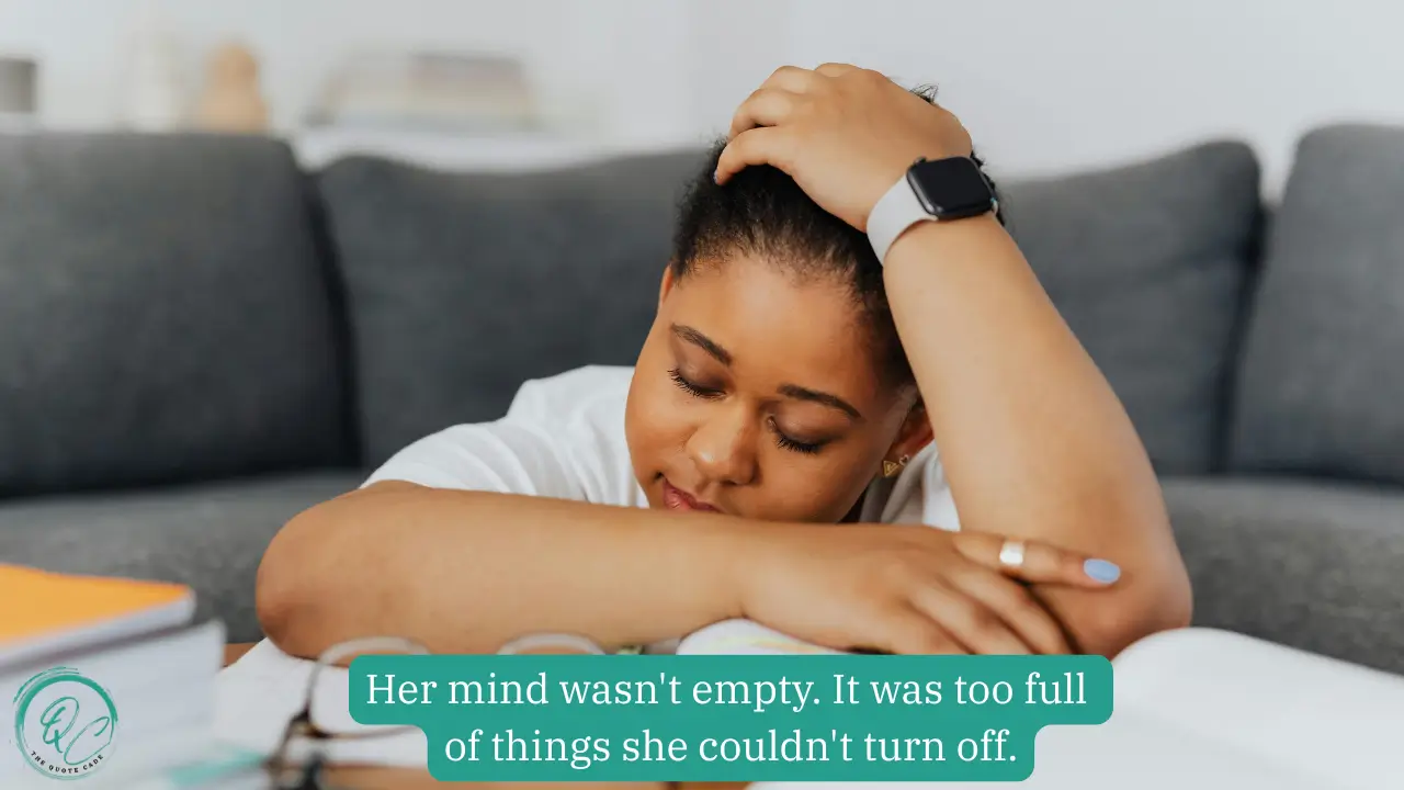 Mentally Tired Quotes