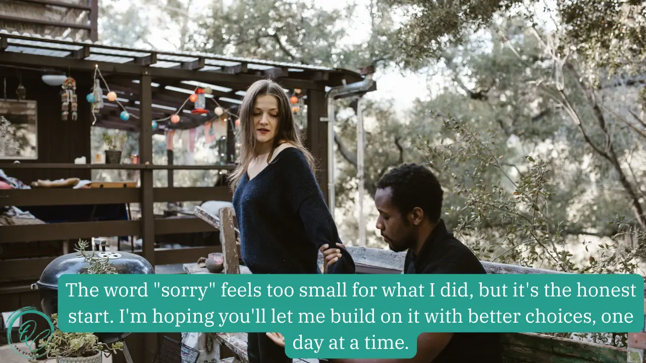 Apology Message for Her to Forgive