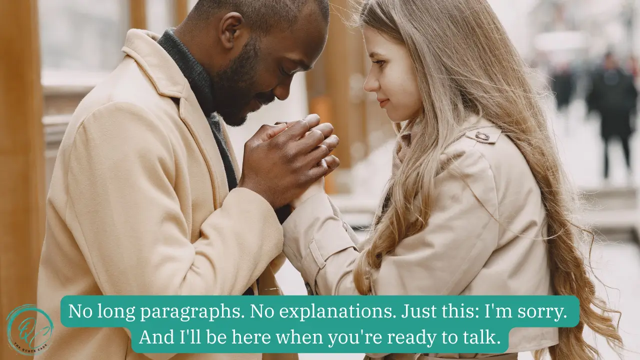 Texts To Say “I’m Sorry.”